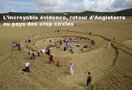 Crop circle en Angleterre