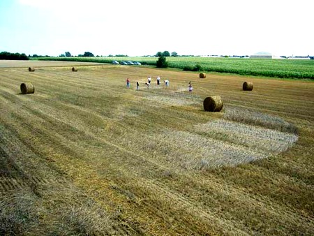 Crop circle d'Hérange