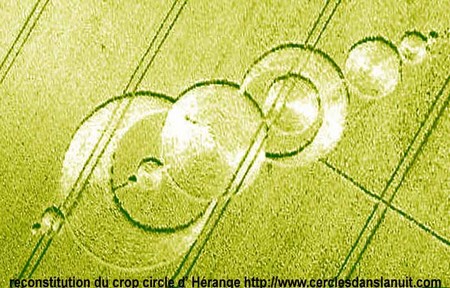 Crop circle d'Hérange