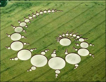 crop circle de Stonehenge