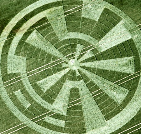 Crop circle de  Vale of Pewsey